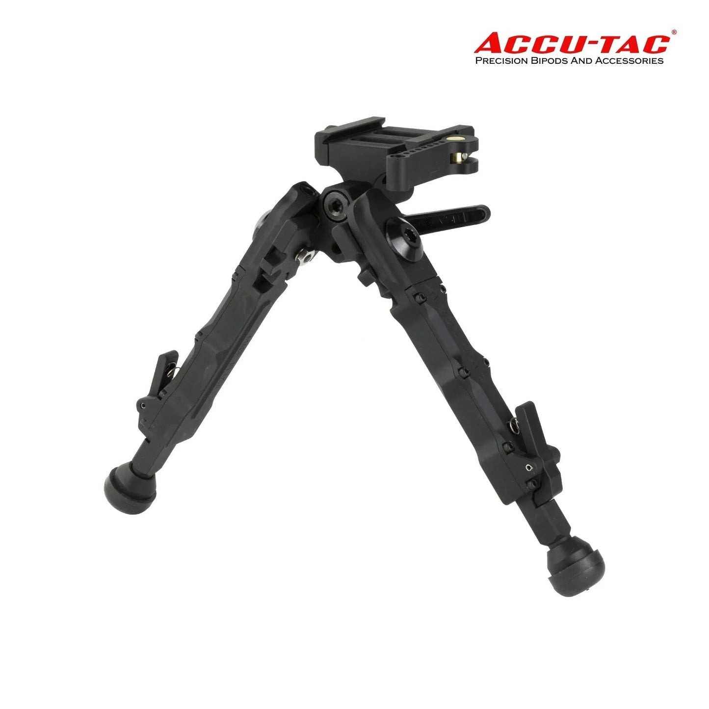 Accu-Tac BR-4 G2 Arca-Spec QD Bipod - Black Bipod Accu-Tac