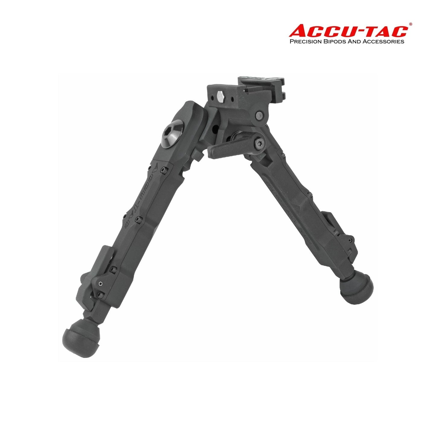 Accu-Tac BR-4 G2 Picatinny QD Bipod - Black Bipod Accu-Tac