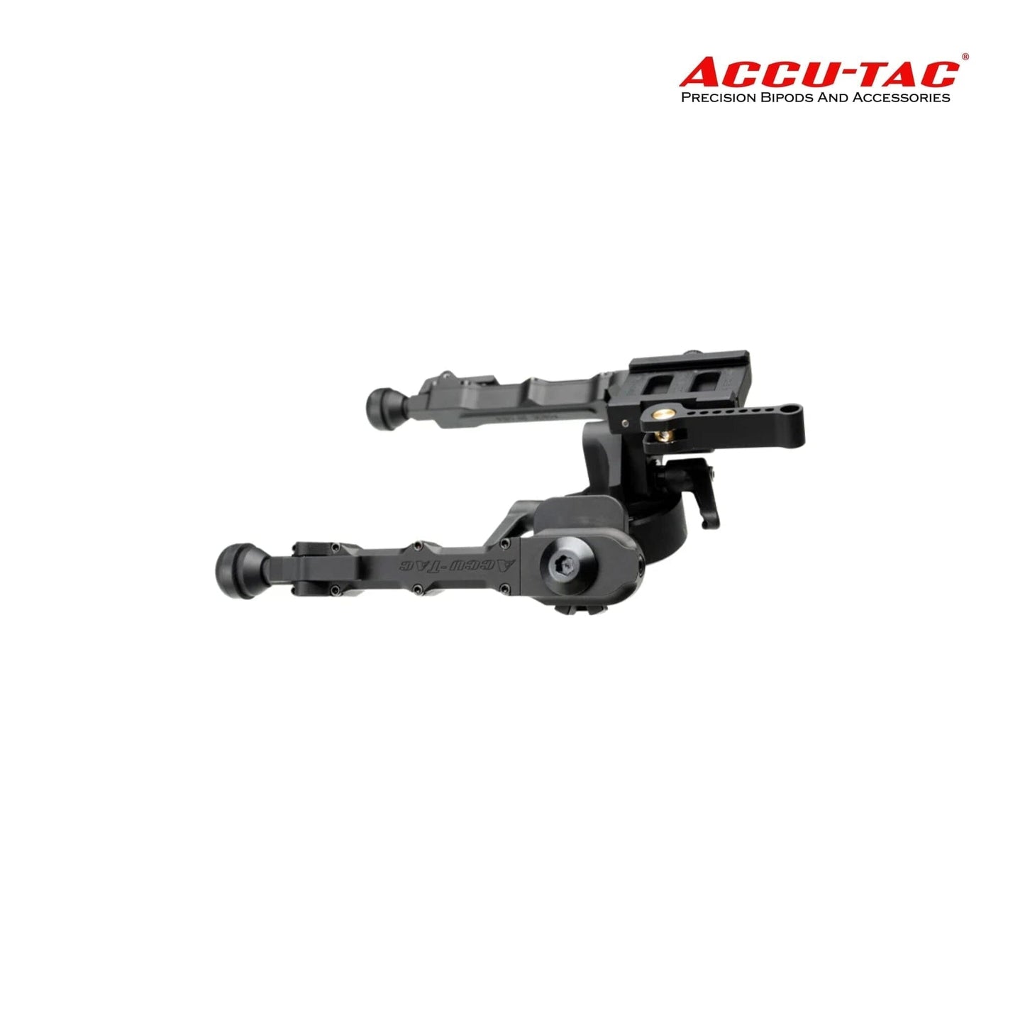 Accu-Tac FC-4 G2 F-Class Arca-Spec QD Bipod - Black Bipod Accu-Tac