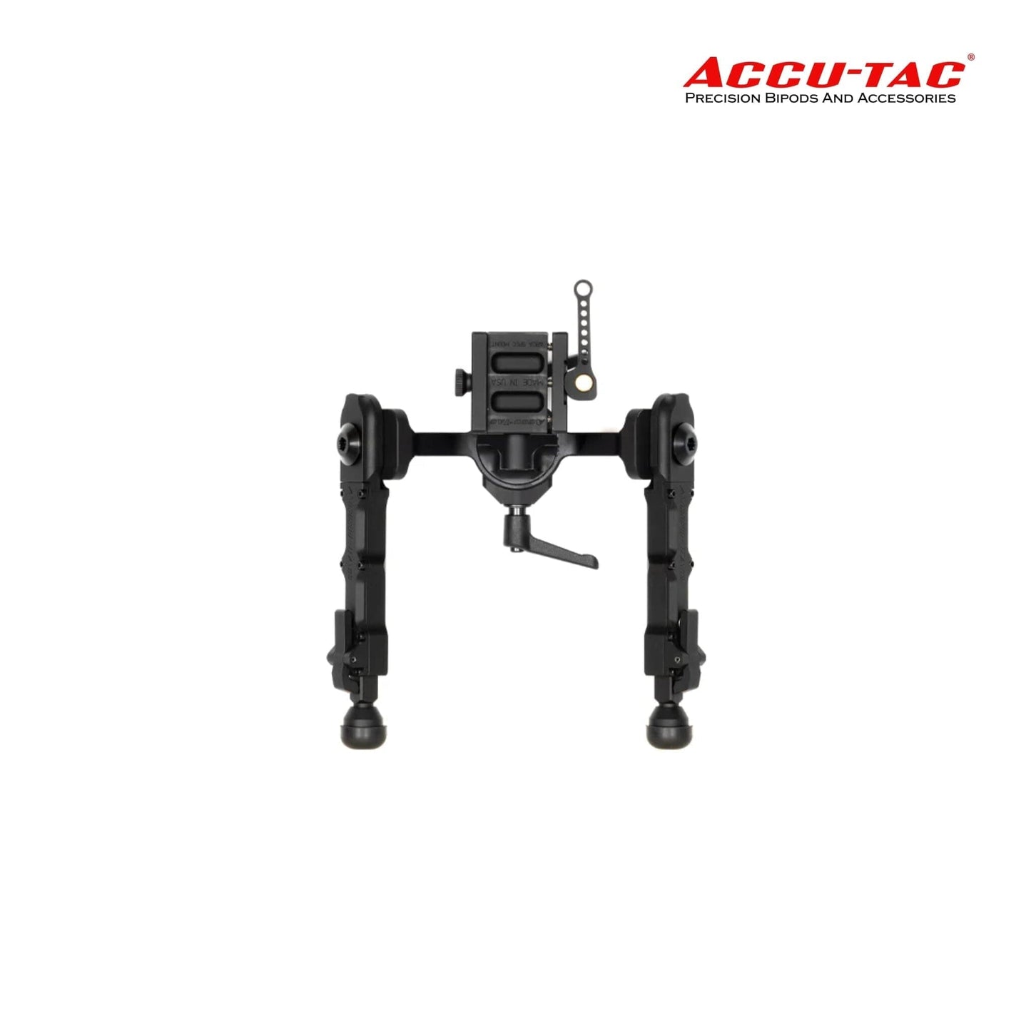 Accu-Tac FC-4 G2 F-Class Arca-Spec QD Bipod - Black Bipod Accu-Tac