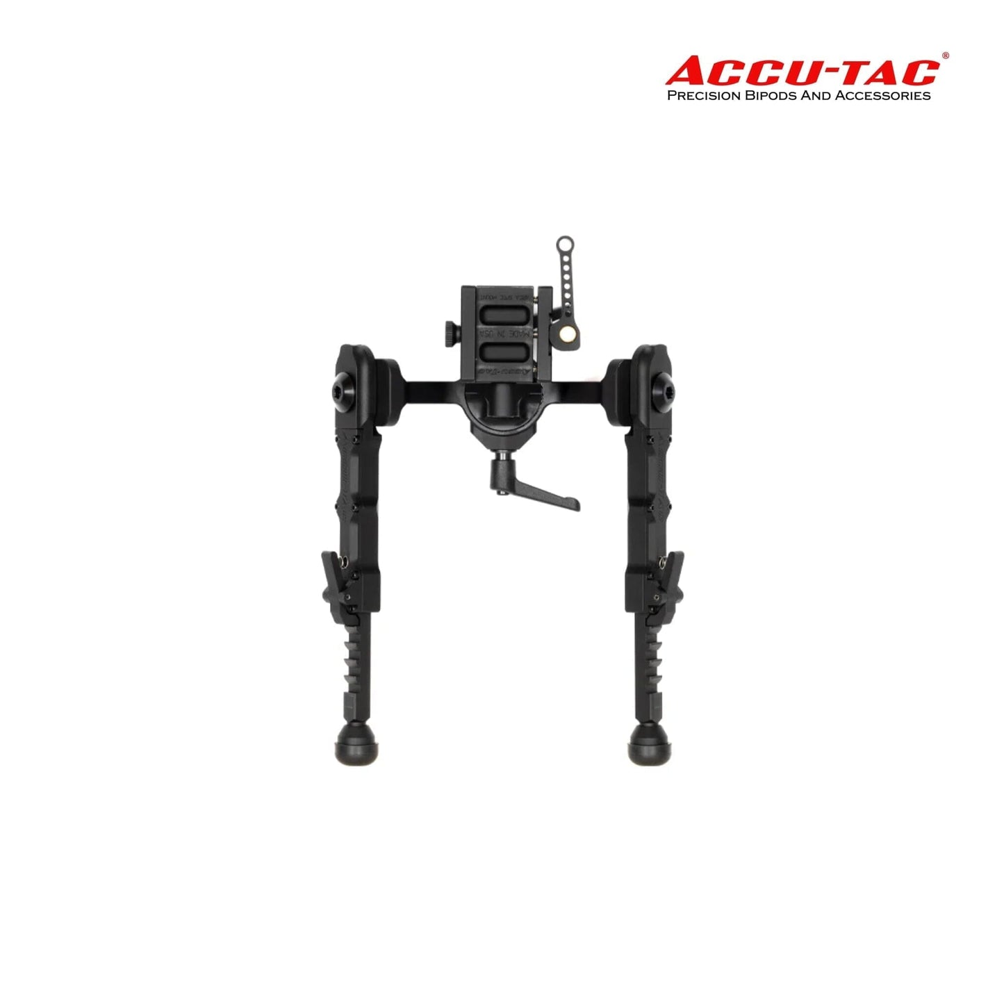 Accu-Tac FC-4 G2 F-Class Arca-Spec QD Bipod - Black Bipod Accu-Tac