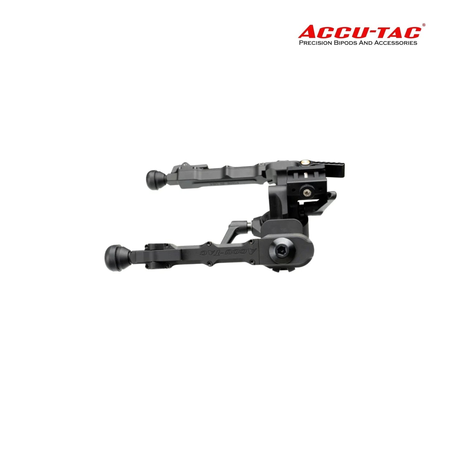 Accu-Tac FC-4 G2 F-Class Picatinny QD Bipod - Black Bipod Accu-Tac