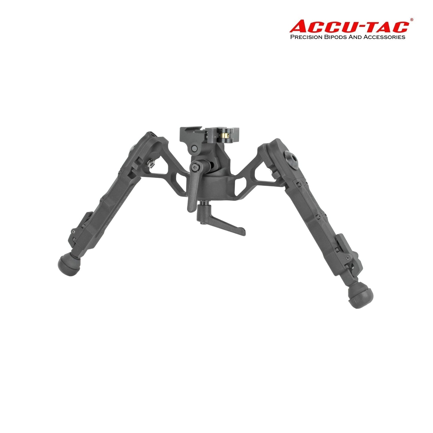 Accu-Tac FC-4 G2 F-Class Picatinny QD Bipod - Black Bipod Accu-Tac