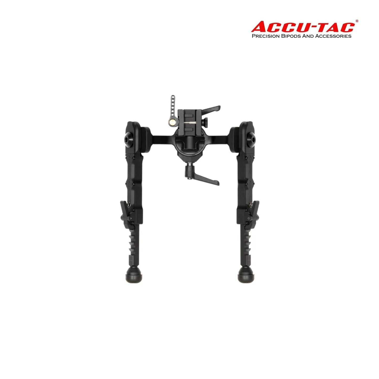 Accu-Tac FC-4 G2 F-Class Picatinny QD Bipod - Black Bipod Accu-Tac