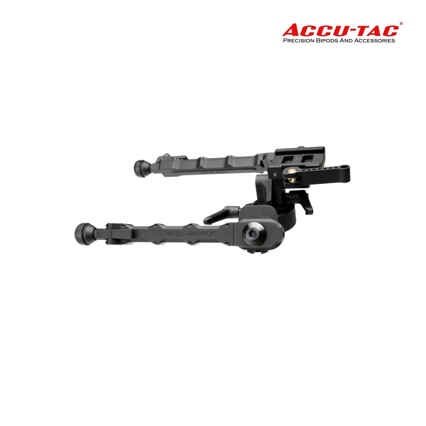 Accu-Tac FC-5 G2 F-Class Arca-Spec QD Bipod - Black Bipod Accu-Tac