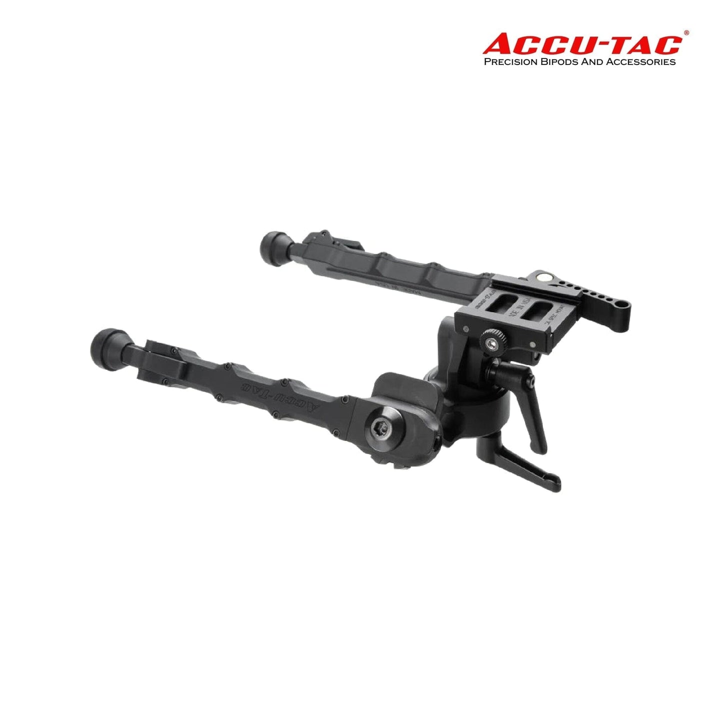 Accu-Tac FC-5 G2 F-Class Arca-Spec QD Bipod - Black Bipod Accu-Tac