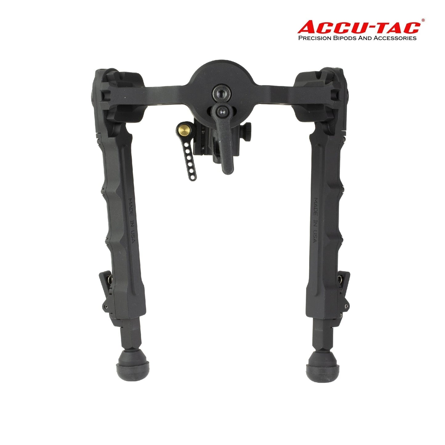 Accu-Tac FC-5 G2 F-Class Picatinny QD Bipod - Black Bipod Accu-Tac