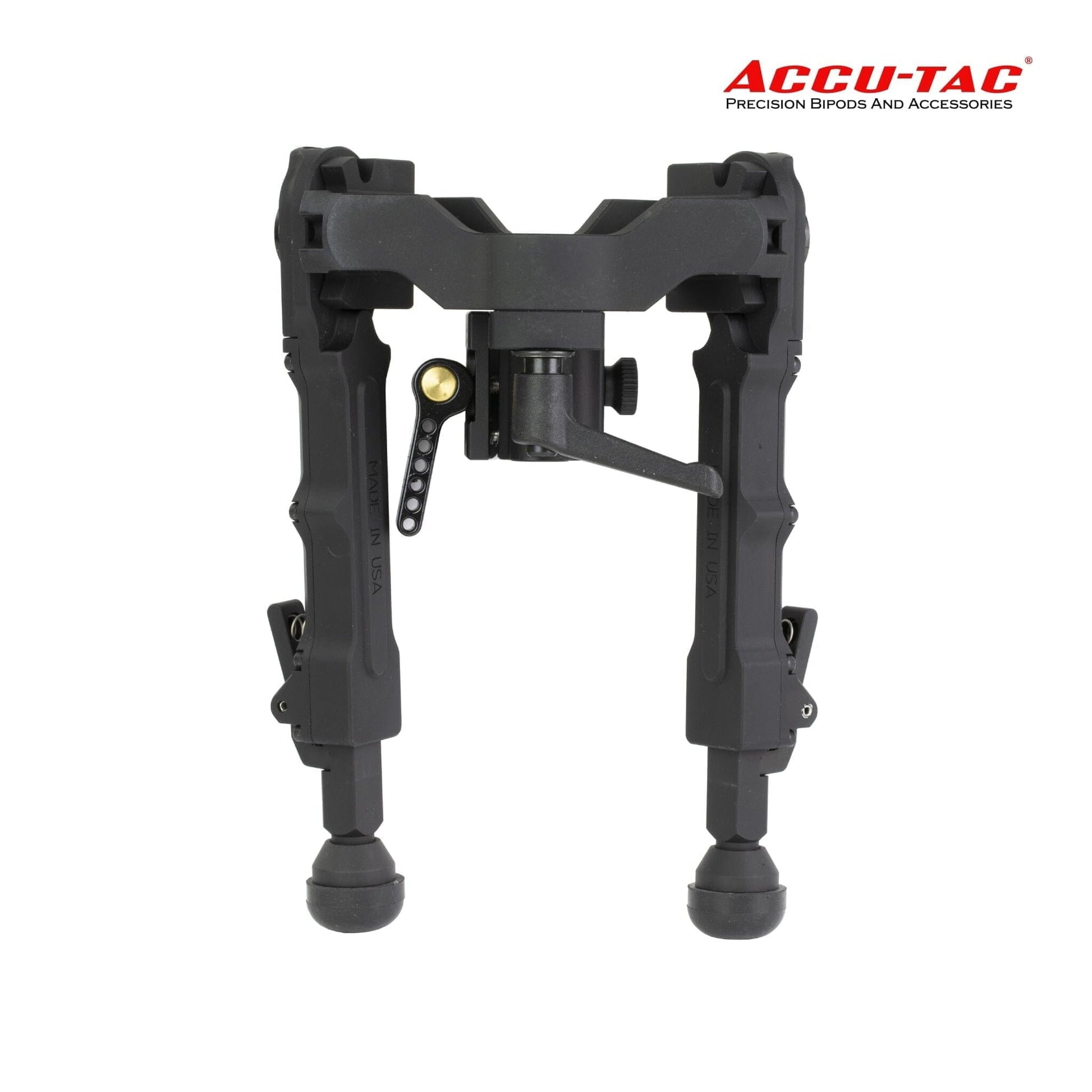 Accu-Tac WB-4 Picatinny QD Bipod - Black Bipod Accu-Tac