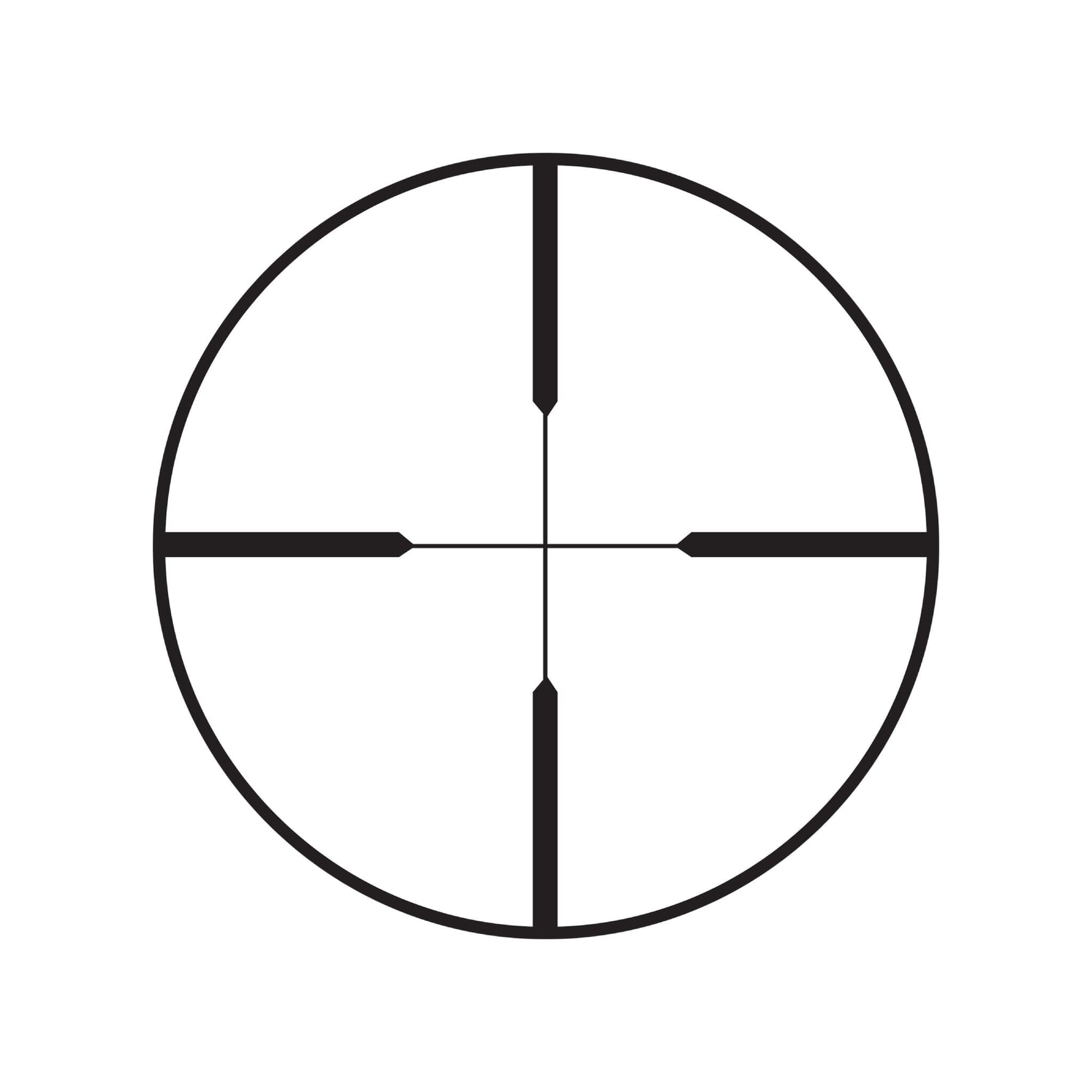 Burris Handgun Scope 2-7×32 - Plex Reticle - Nickel Handgun Scope Burris