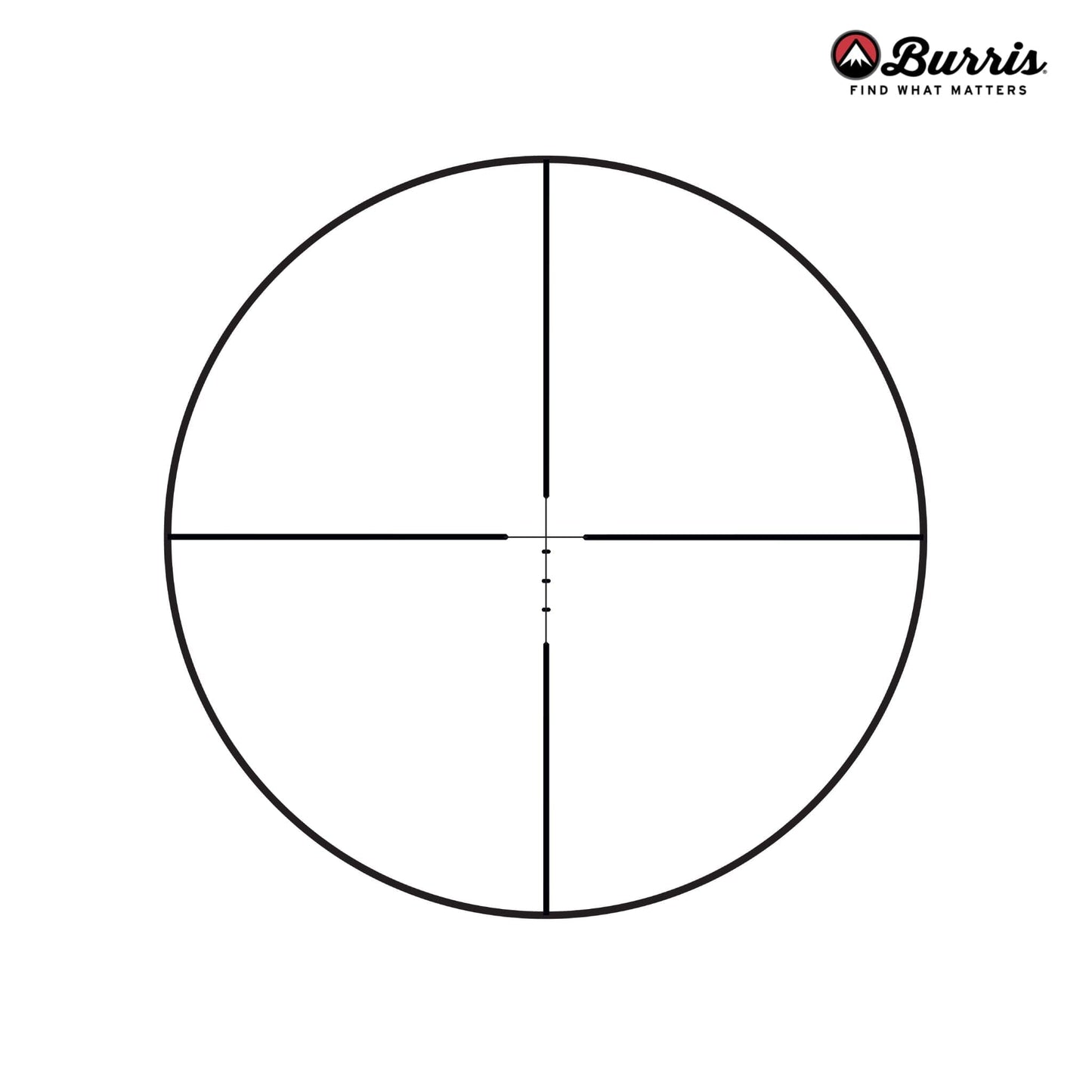 Burris Handgun Scope 2-7×32mm - Ballistic Plex Reticle - Matte Black Handgun Scope Burris