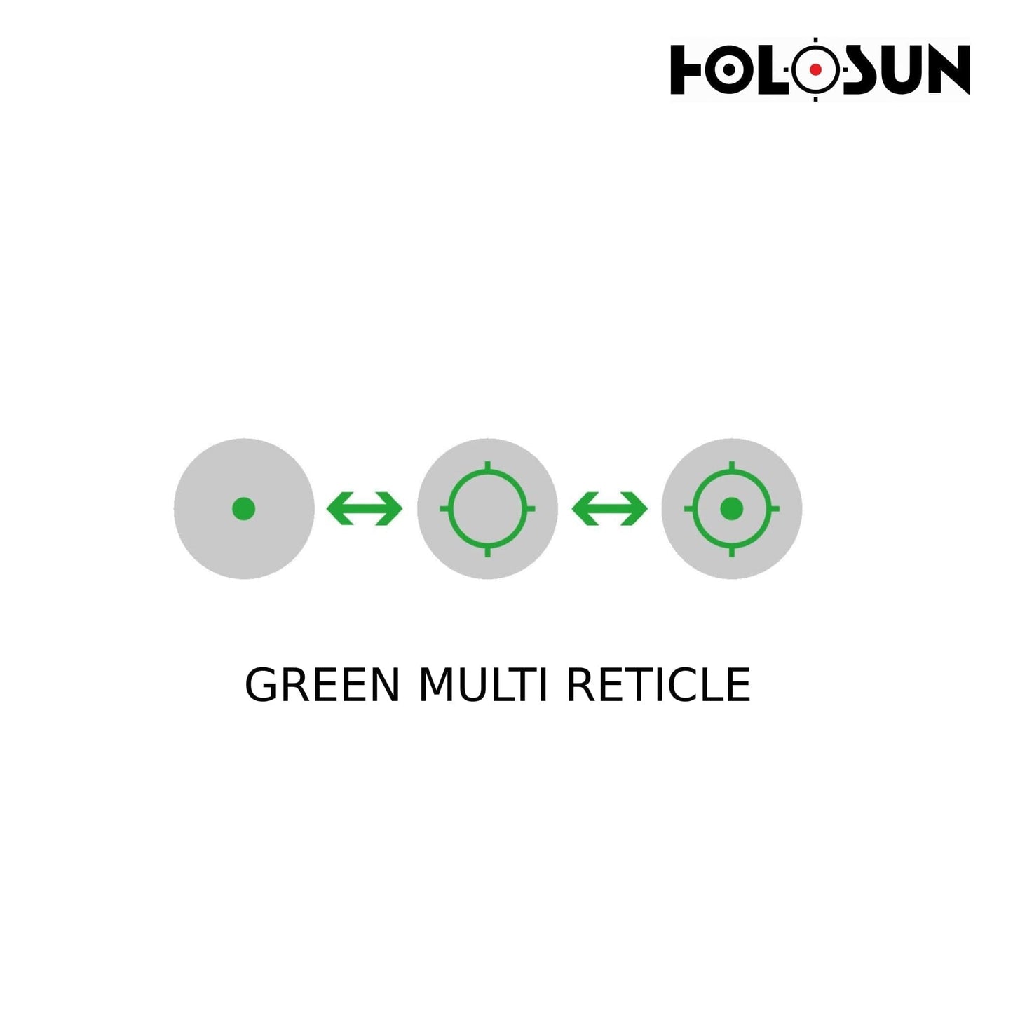 Holosun EPS Carry Reflex Green Dot Sight – MRS Reticle Green Dot Sight Holosun