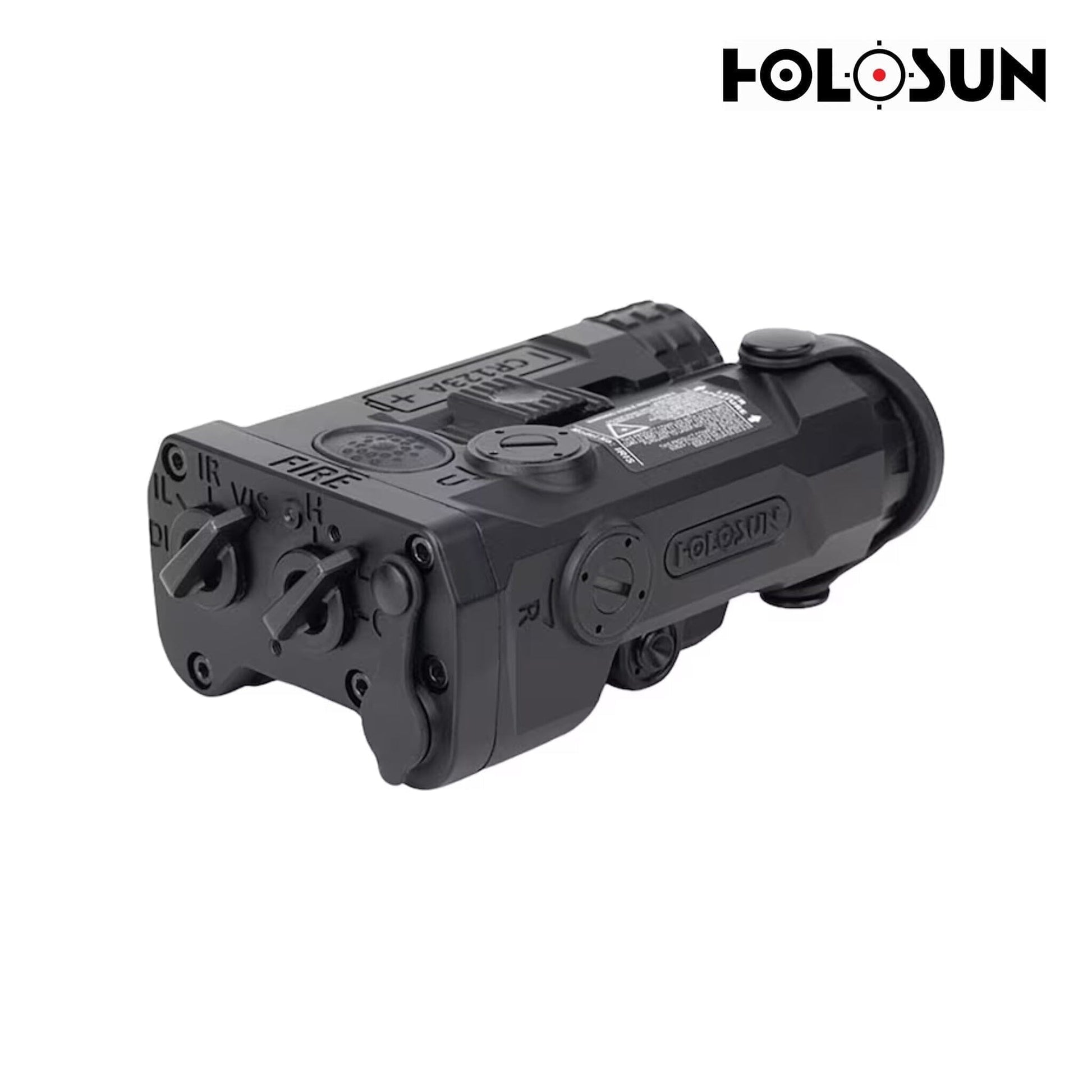 Holosun IRIS-3 Triple-Function Laser Sight – Green/IR Laser with IR Illuminator Weapon Laser Sight Holosun