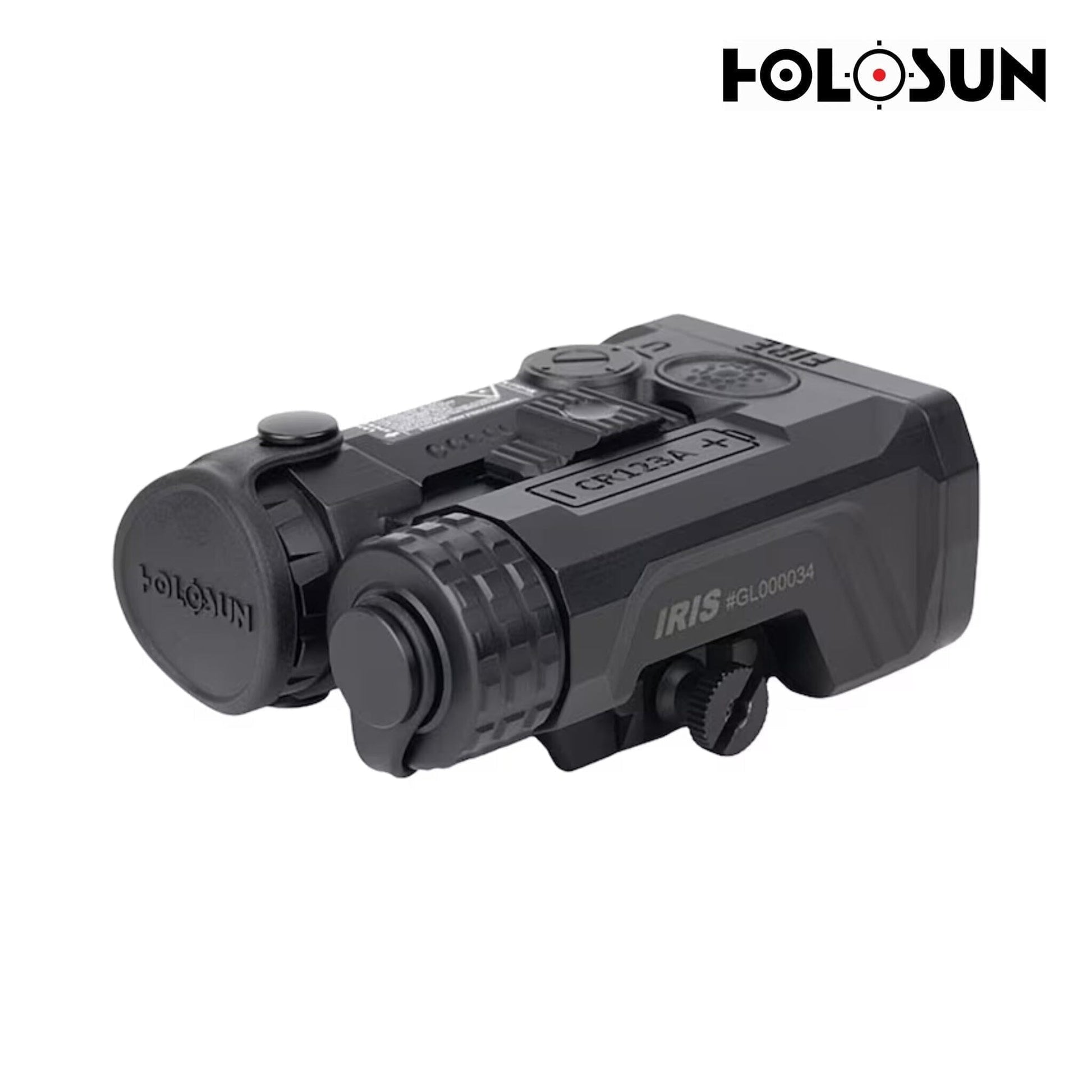 Holosun IRIS-3 Triple-Function Laser Sight – Red/IR Laser with IR Illuminator Weapon Laser Sight Holosun