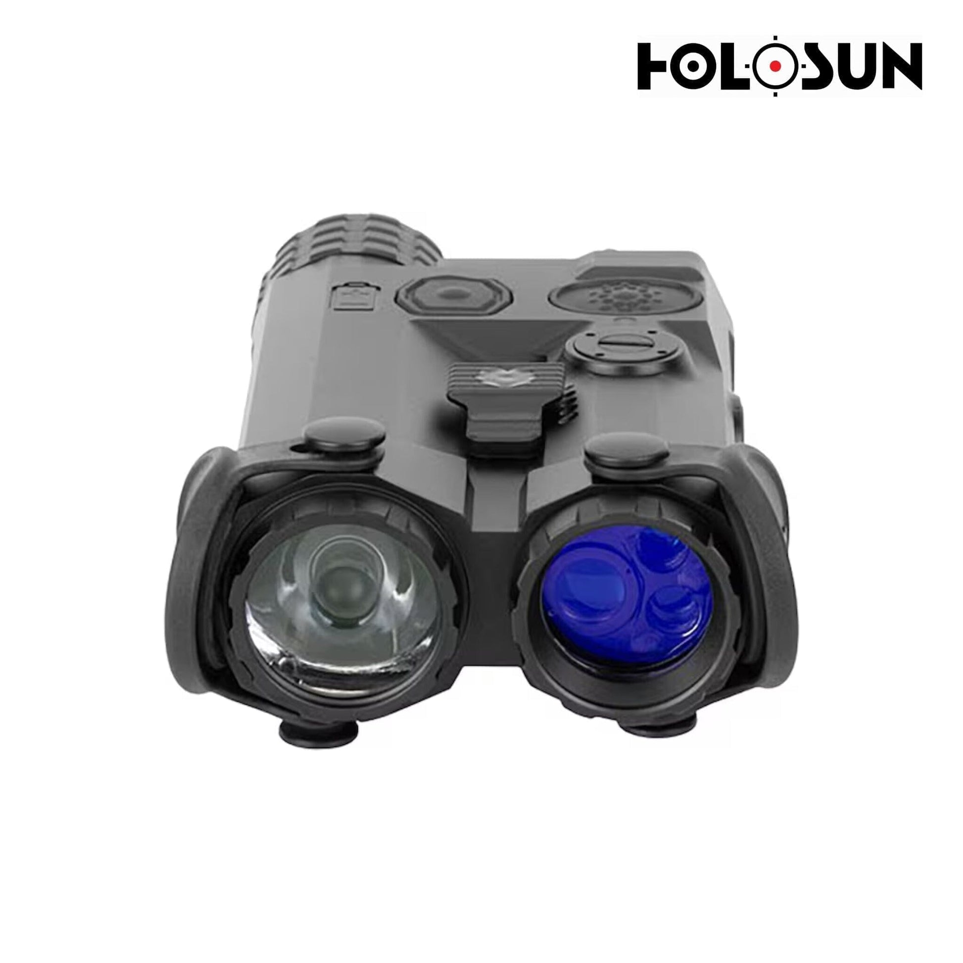 Holosun IRIS-4 Quad-Function Laser and Illuminator – Green/IR Laser with IR and White Light Weapon Laser Sight Holosun