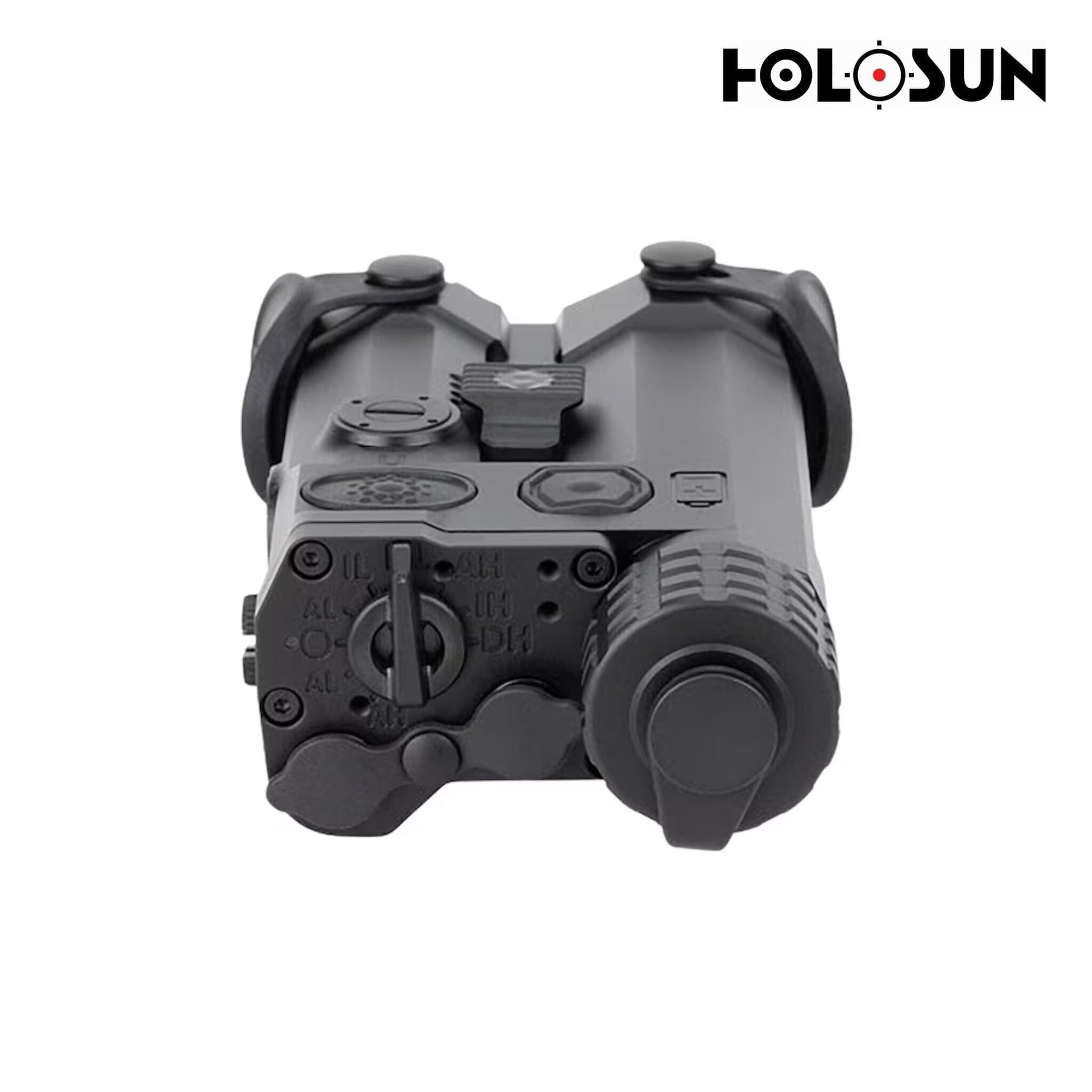 Holosun IRIS-4 Quad-Function Laser and Illuminator – Red/IR Laser with IR and White Light Weapon Laser Sight Holosun