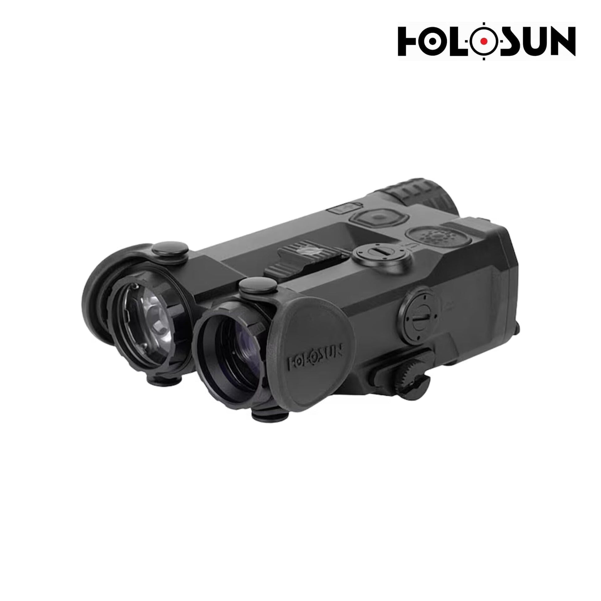 Holosun IRIS-4 Quad-Function Laser and Illuminator – Red/IR Laser with IR and White Light Weapon Laser Sight Holosun