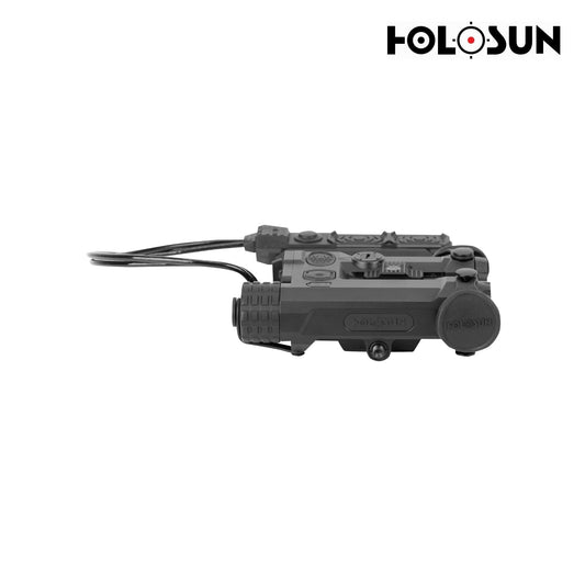 Holosun IRIS-4 Quad-Function Laser and Illuminator – Red/IR Laser with IR and White Light Weapon Laser Sight Holosun