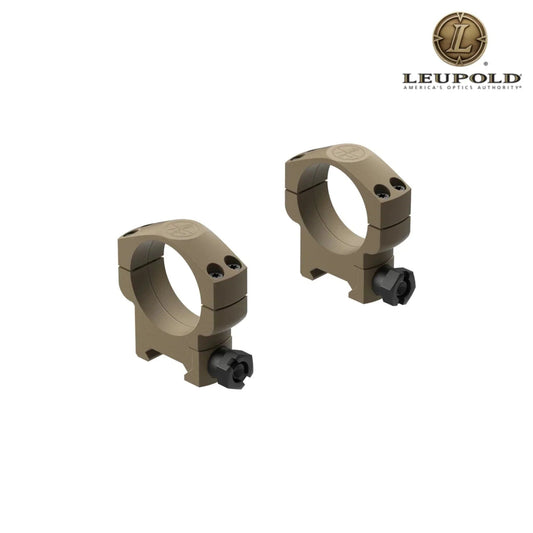 Leupold Mark 4 35mm High Aluminum Scope Rings - Flat Dark Earth Rifle Scope Rings Leupold