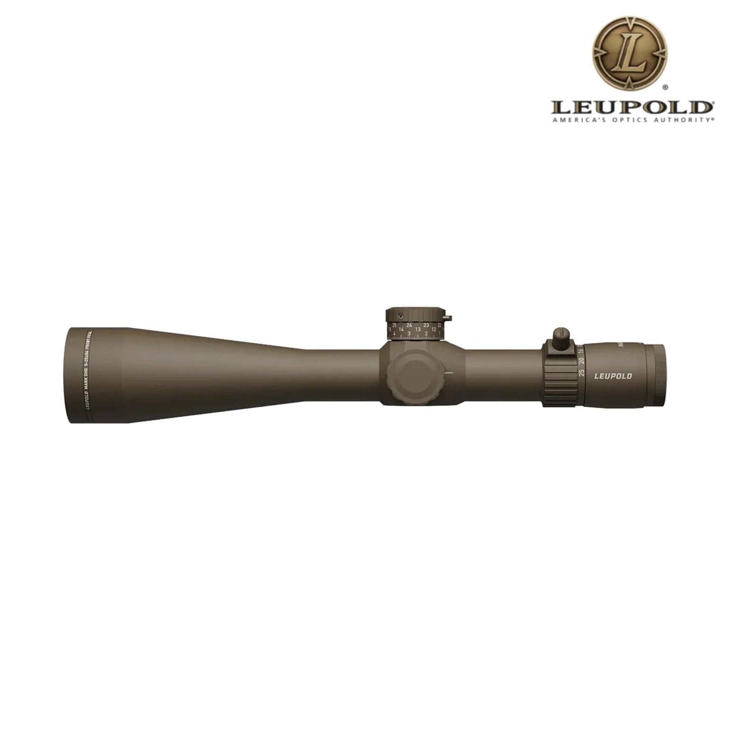 Leupold Mark 5HD 5-25x56 Rifle Scope M5C3 FFP PR2-MIL Reticle Dark Earth Rifle Scope Leupold