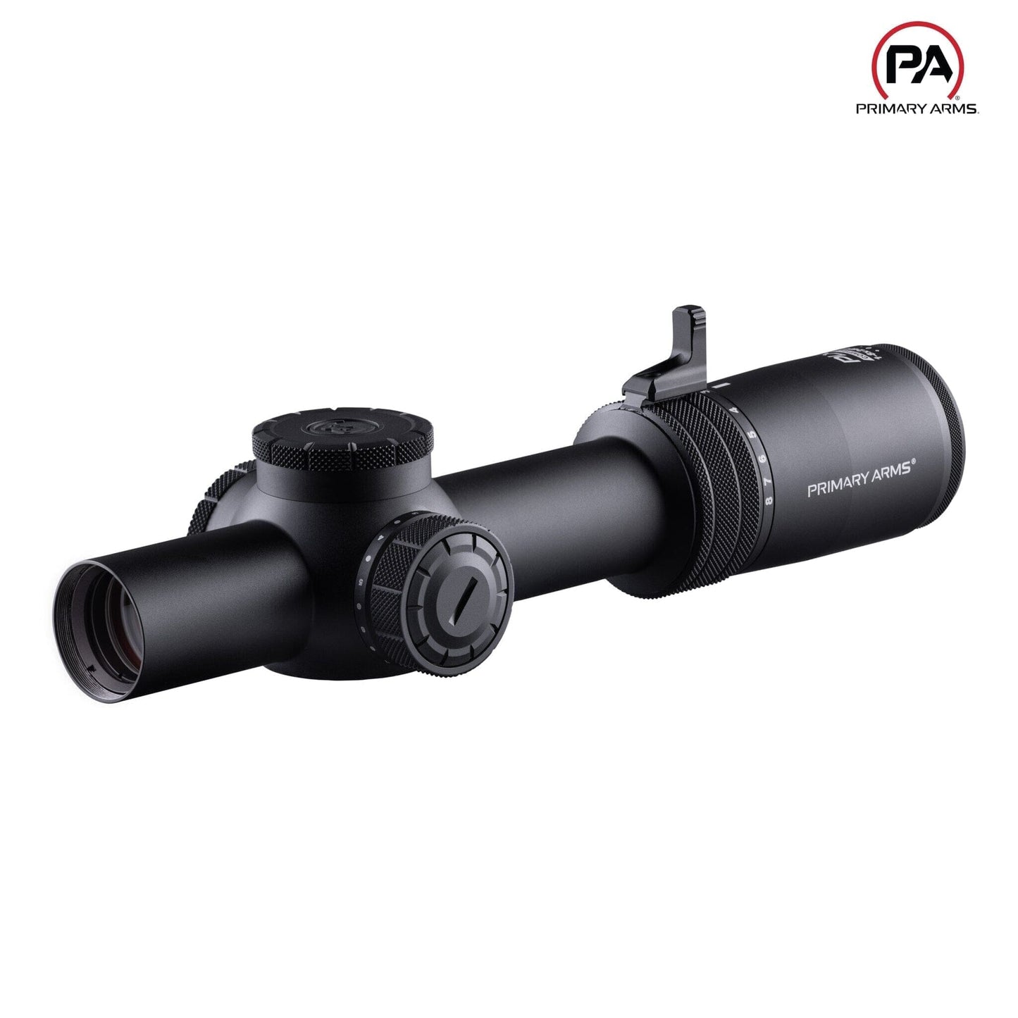 Primary Arms Compact PLxC 1-8x24 FFP Riflescope - ACSS Raptor M8 Meter Reticle - Black Rifle Scope Primary Arms