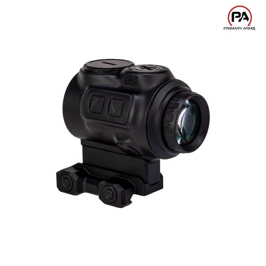 Primary Arms GLx 1x MicroPrism Scope - Green ACSS Cyclops Reticle - Black Prism Scope Primary Arms