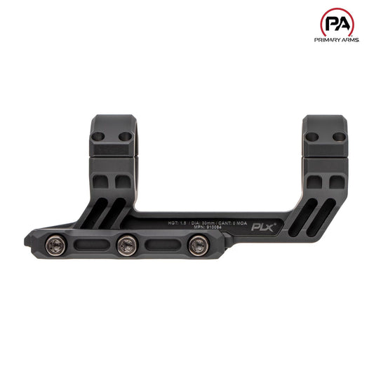 Primary Arms PLx 30mm Cantilever Mount - 1.5″ Offset - Black Rifle Scope Mount Primary Arms