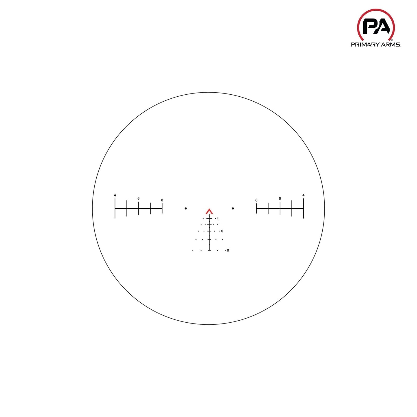 Primary Arms SLx 1-6×24 SFP Riflescope Gen IV - ACSS Aurora Meter Reticle Rifle Scope Primary Arms