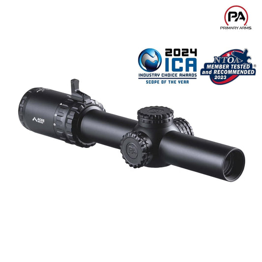 Primary Arms SLx 1-6x24 SFP Riflescope Gen IV - ACSS Nova Fiber Wire Reticle Rifle Scope Primary Arms