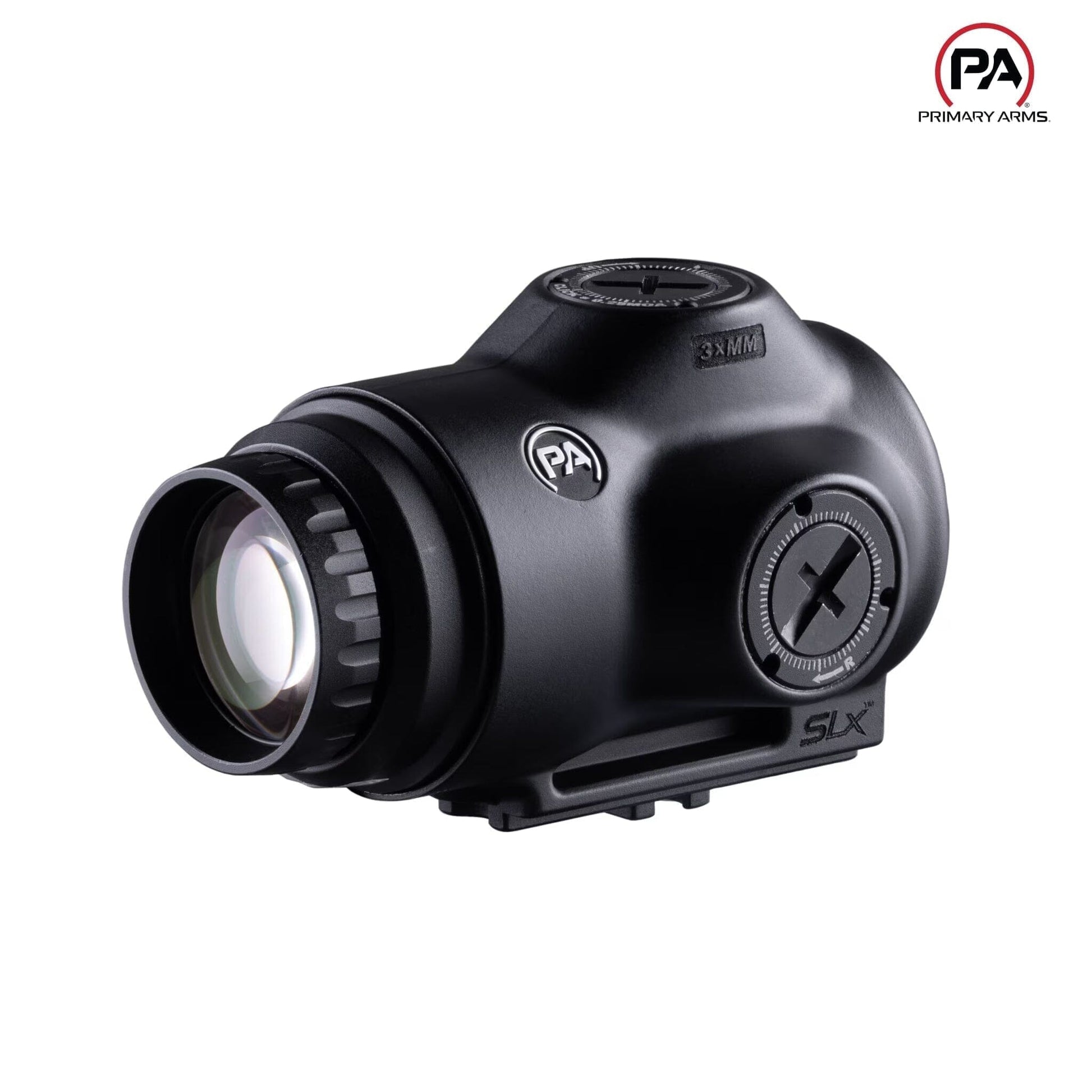 Primary Arms SLx 3X Micro Magnifier - ACSS Pegasus Ranging Reticle - Black Magnifier Primary Arms