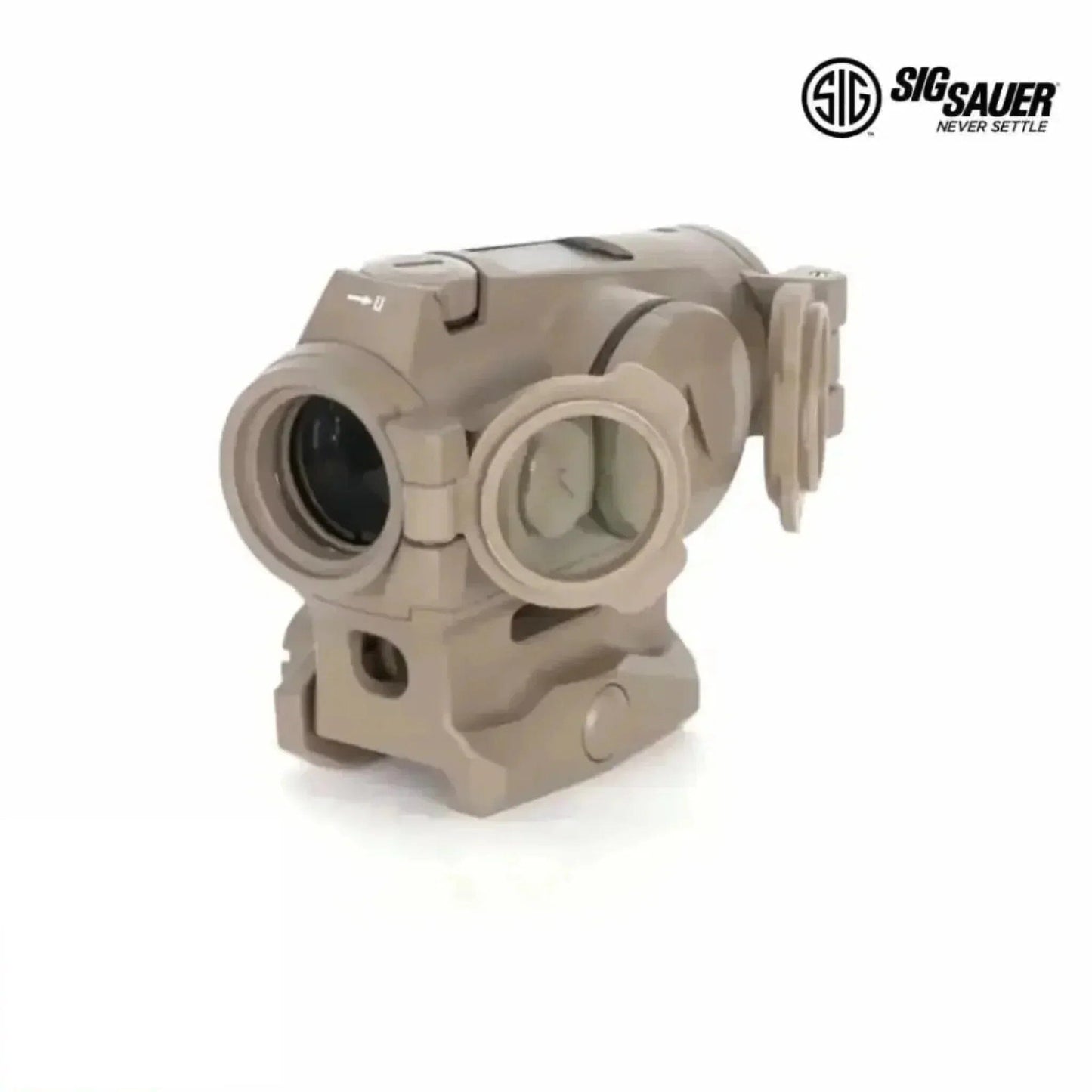 SIG Sauer ROMEO4T Red Dot Sight - 2 MOA Ballistic Circle Dot - FDE Red Dot Sight SIG Sauer