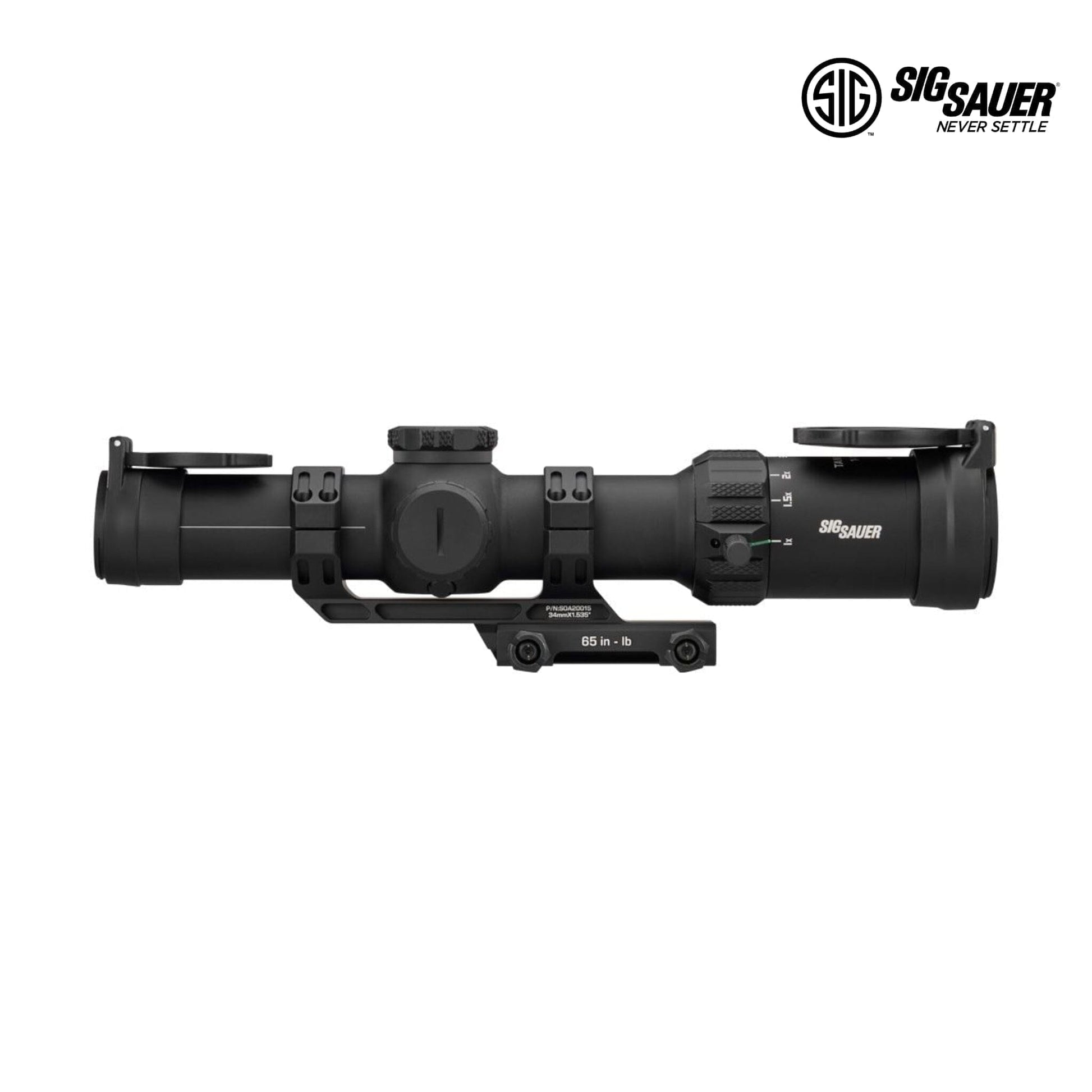 SIG Sauer TANGO-MSR 1-10x28 SFP Riflescope - MSR BDC10 Reticle - Black Rifle Scope SIG Sauer