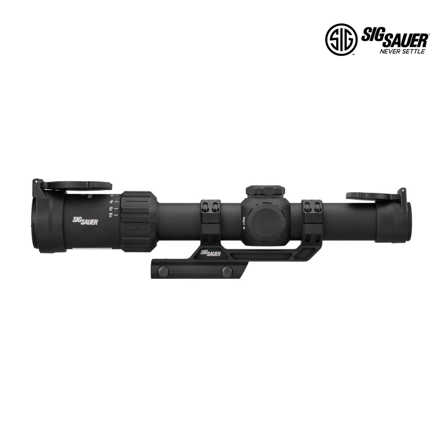 SIG Sauer TANGO-MSR 1-6x24 FFP Riflescope - MSR BDC6 Reticle - Black Rifle Scope SIG Sauer
