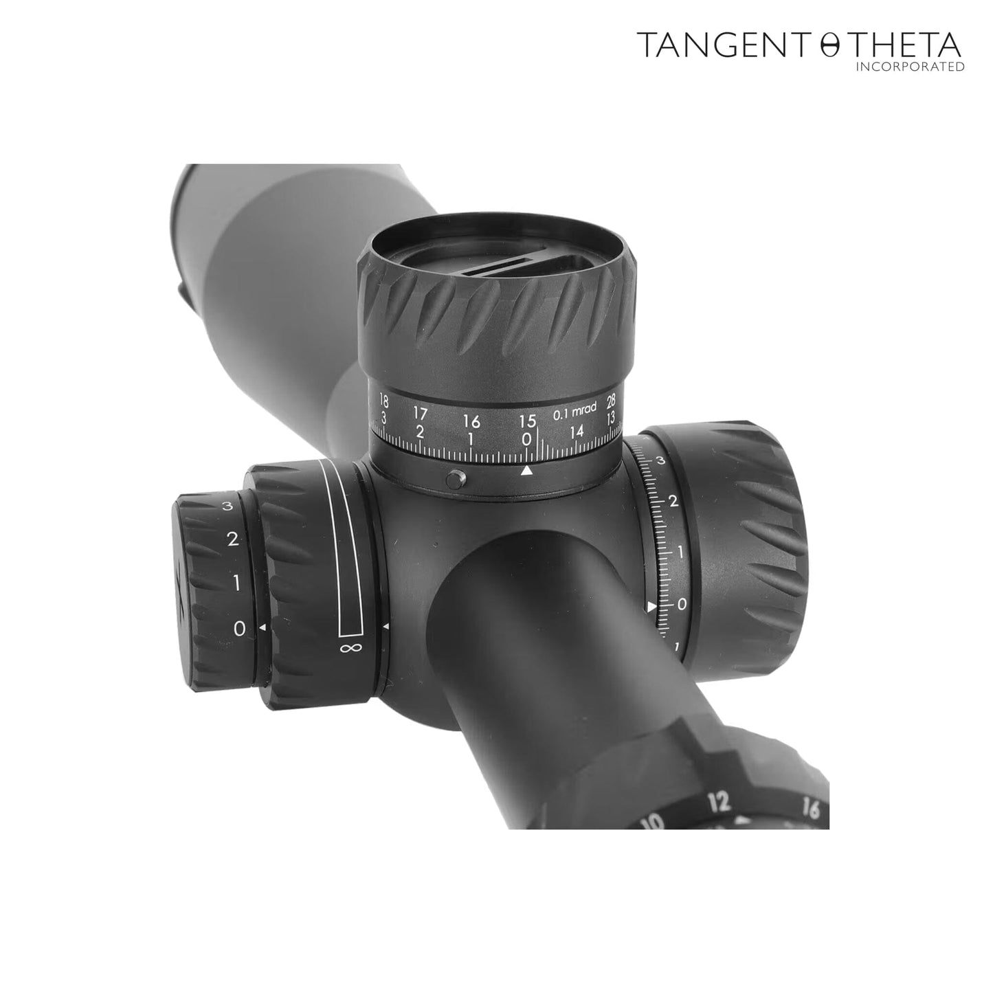 Tangent Theta TT525P 5-25x56 Riflescope AIF Turret - GEN 3 XR Fine Reticle - Black Rifle Scope Tangent Theta