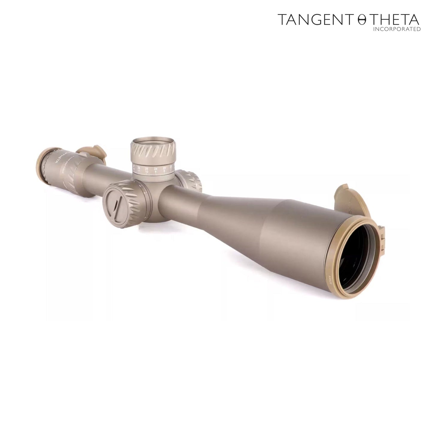 Tangent Theta TT525P 5-25x56 Riflescope AIF Turret - GEN 3 XR Fine Reticle - Coyote Brown Rifle Scope Tangent Theta