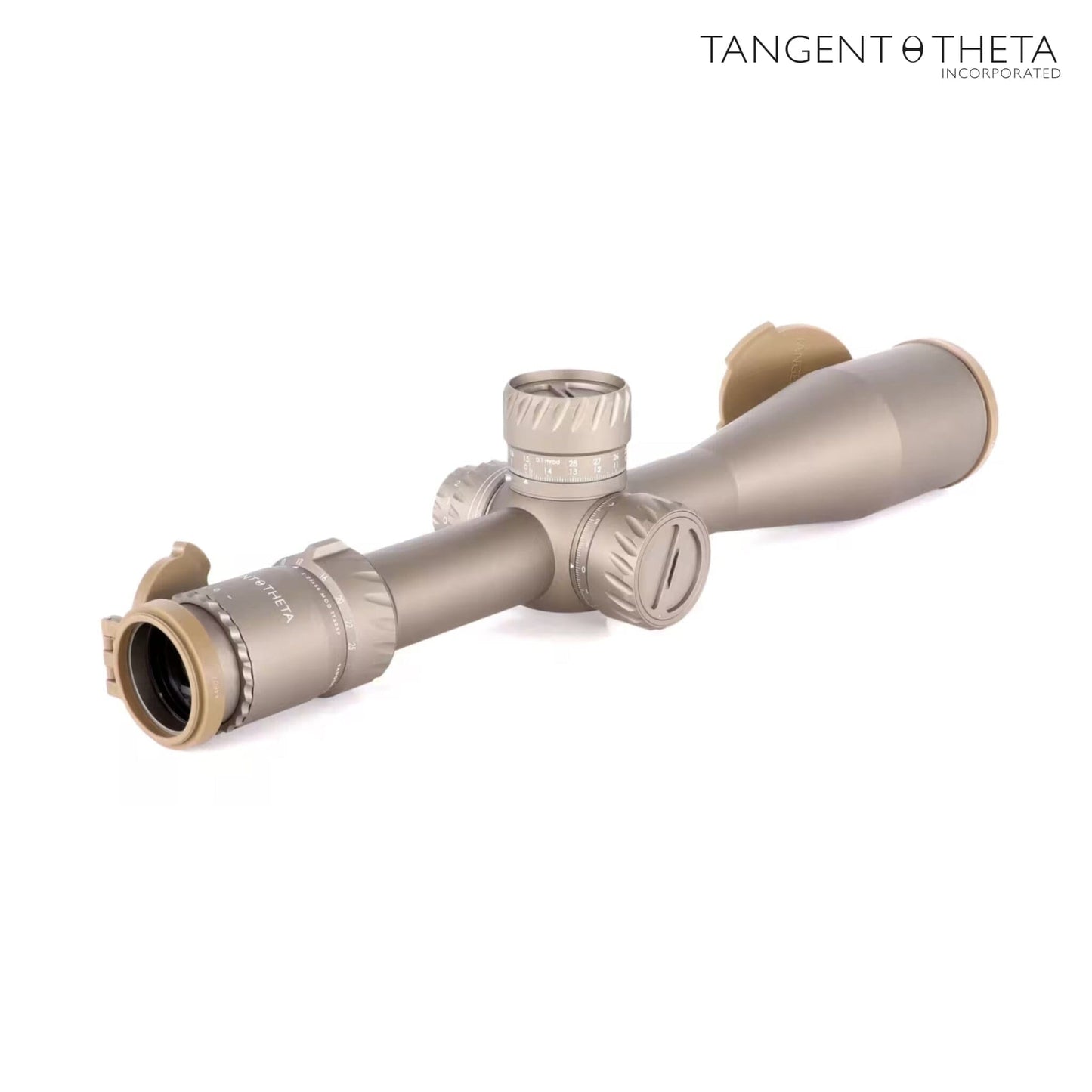 Tangent Theta TT525P 5-25x56 Riflescope AIF Turret - GEN 3 XR Fine Reticle - Coyote Brown Rifle Scope Tangent Theta
