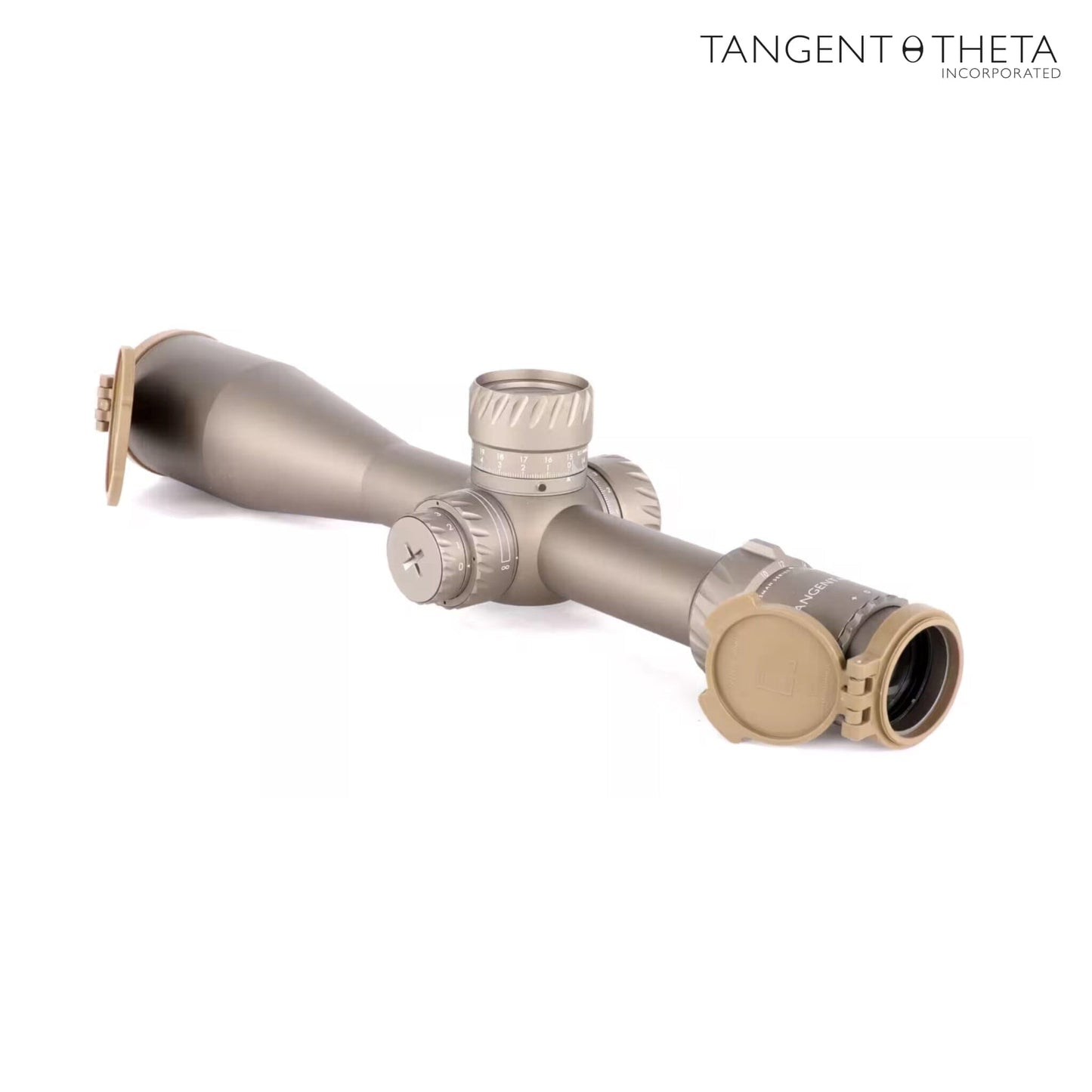 Tangent Theta TT525P 5-25x56 Riflescope AIF Turret - GEN 3 XR Reticle - Coyote Brown Rifle Scope Tangent Theta