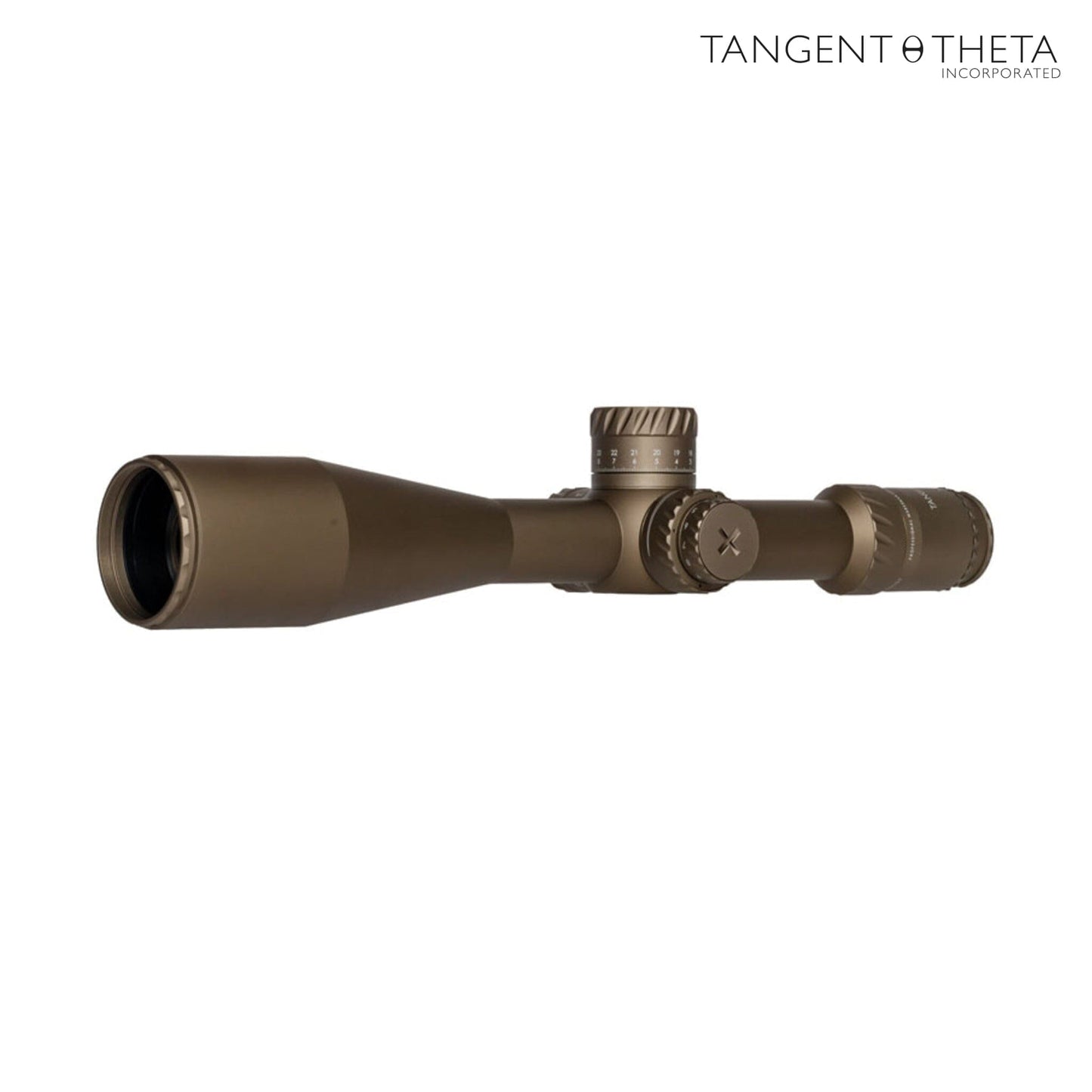 Tangent Theta TT525P 5-25x56 Riflescope - GEN 3 XR Reticle - Coyote Brown Rifle Scope Tangent Theta