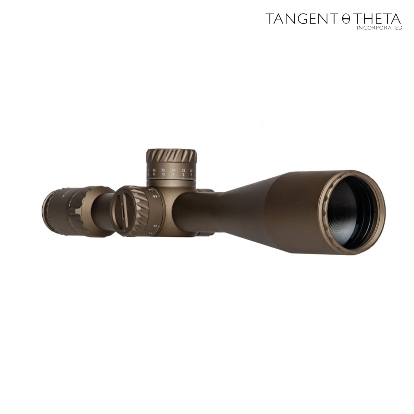 Tangent Theta TT525P 5-25x56 Riflescope - GEN 3 XR Reticle - Coyote Brown Rifle Scope Tangent Theta