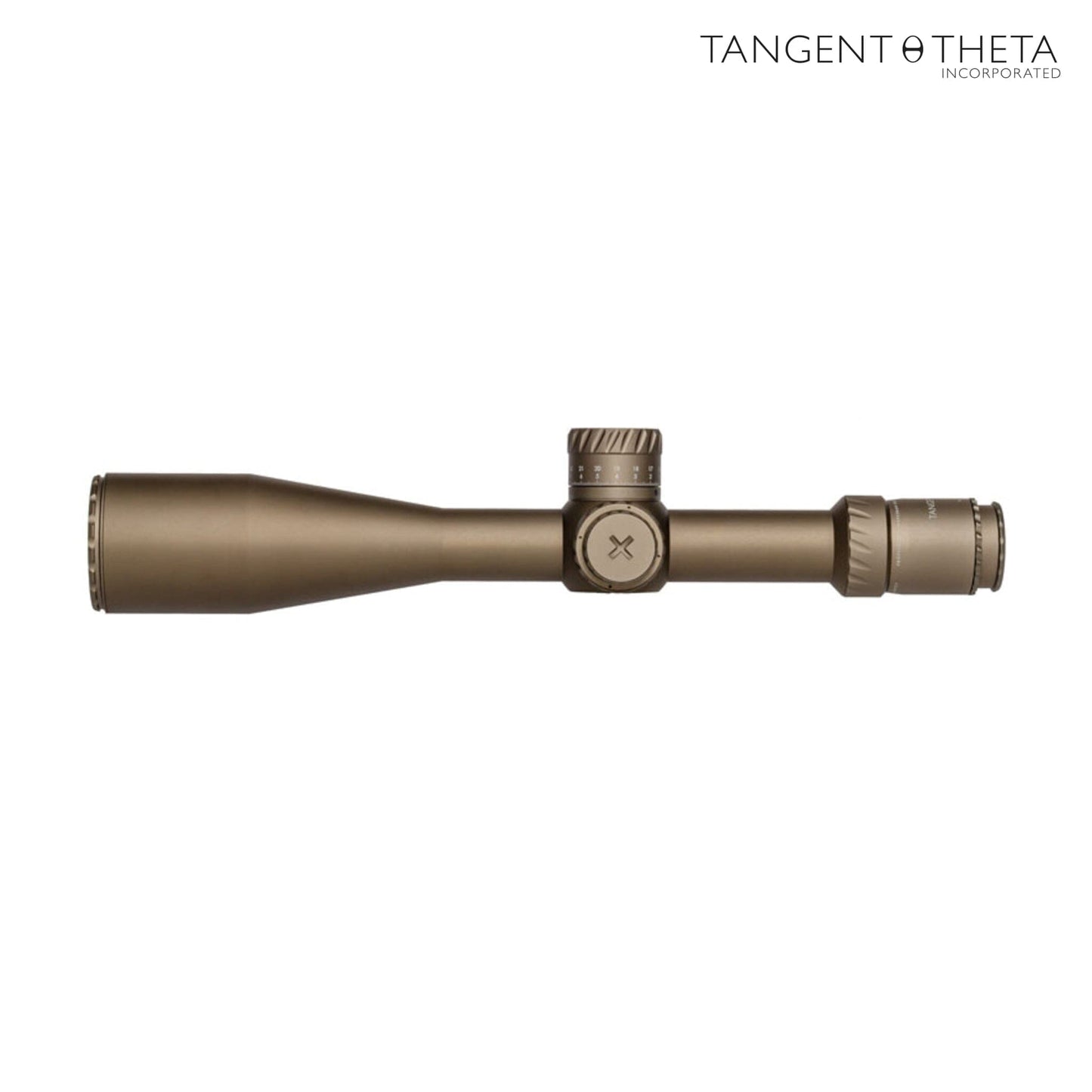 Tangent Theta TT525P 5-25x56 Riflescope - GEN 3 XR Reticle - Coyote Brown Rifle Scope Tangent Theta