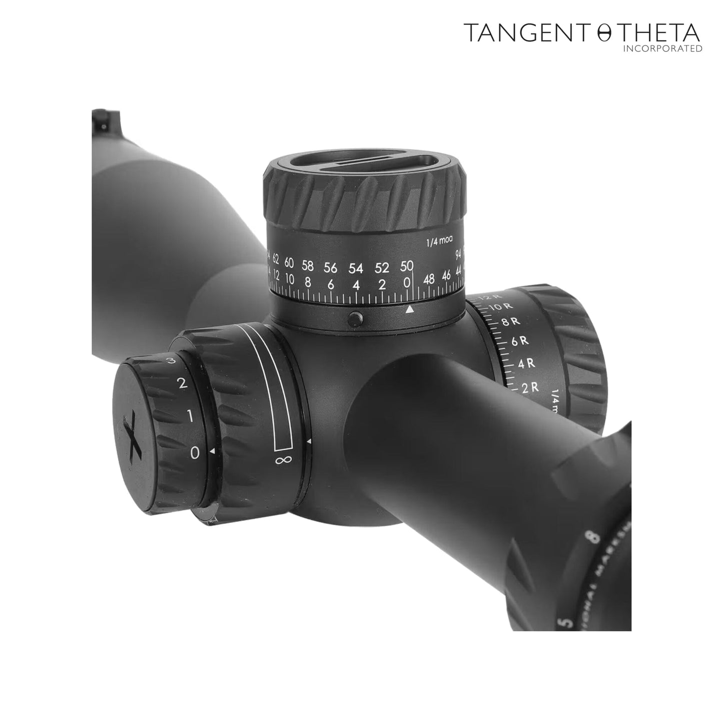 Tangent Theta TT525P 5-25x56 Riflescope - MOA-ER Reticle - Black Rifle Scope Tangent Theta