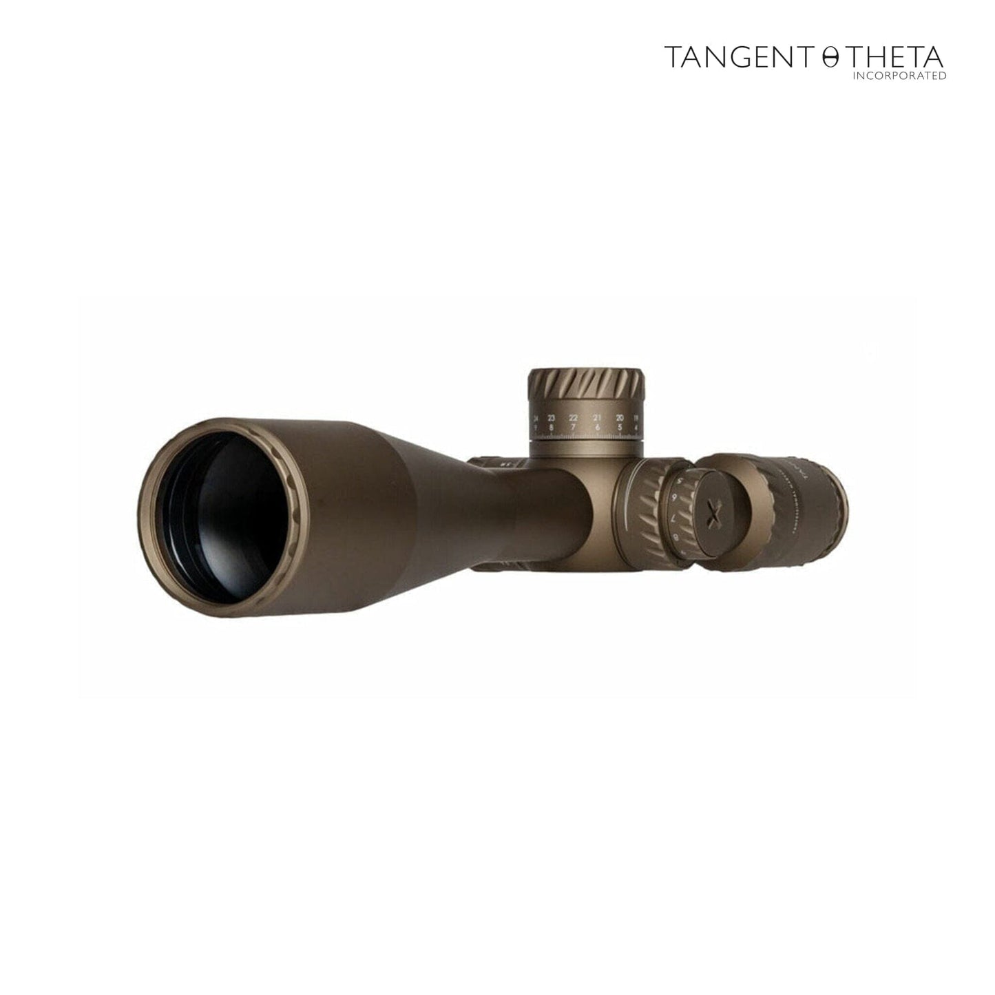Tangent Theta TT525P 5-25x56 Riflescope - TREMOR3 Reticle - Coyote Brown Rifle Scope Tangent Theta