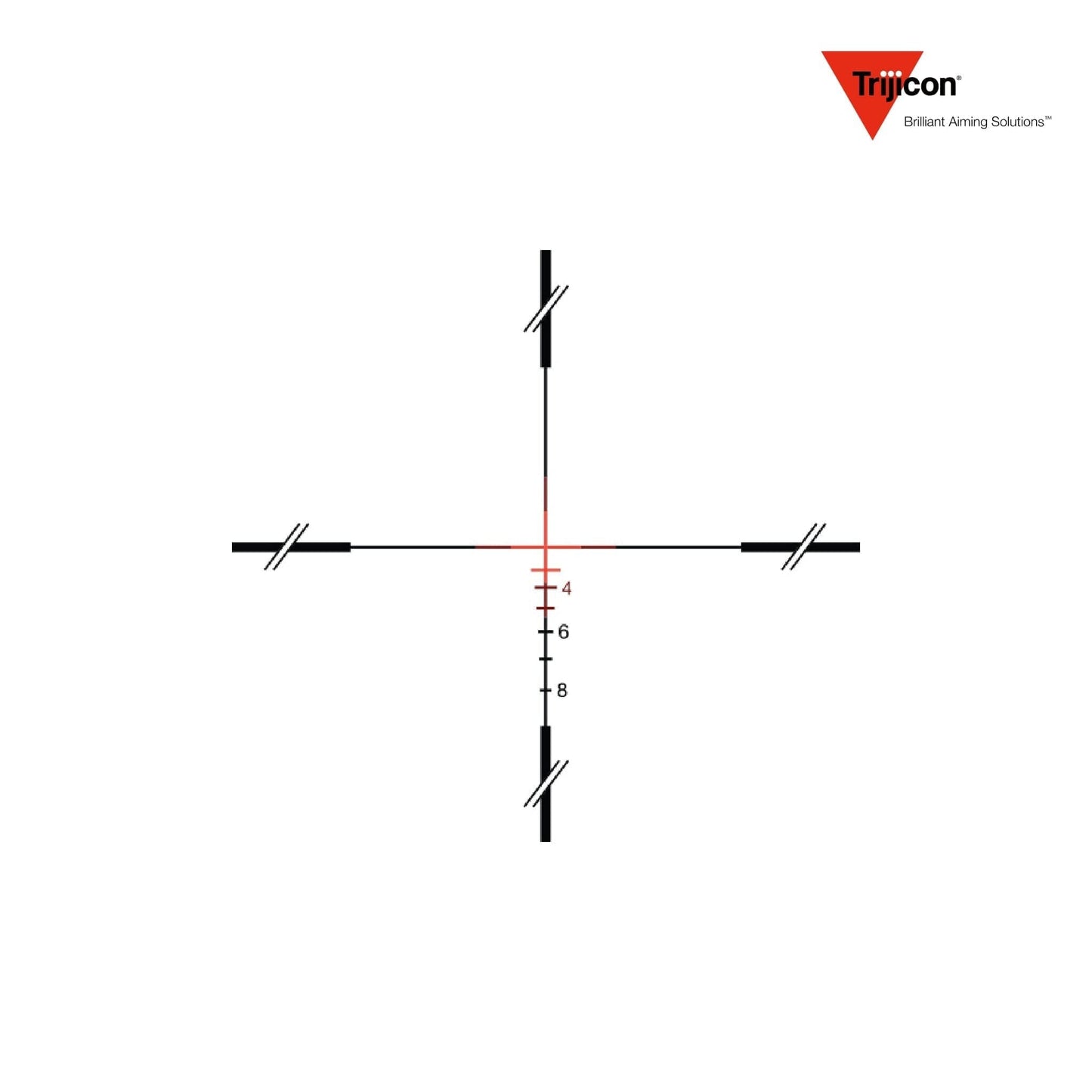 Trijicon 3×30 Compact ACOG Riflescope Red Crosshair .308/168gr. Reticle Rifle Scope Trijicon