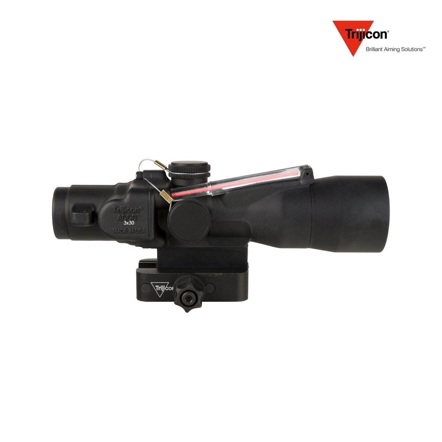 Trijicon 3x30 Compact ACOG Riflescope Red Horseshoe & Dot 7.62x39/123gr. Reticle Rifle Scope Trijicon