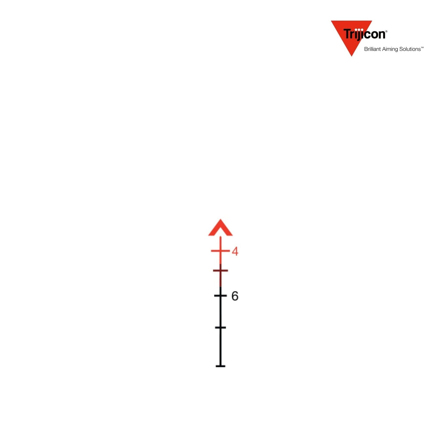 Trijicon ACOG 3.5x35 LED Riflescope .223/5.56 BDC Red Chevron Reticle Rifle Scope Trijicon