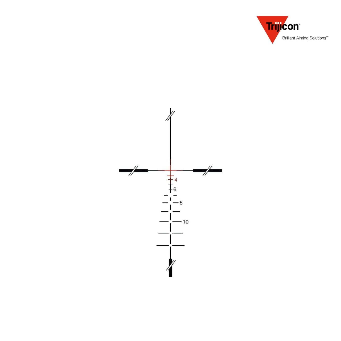 Trijicon ACOG 3.5x35 LED Riflescope .308/7.62 BDC Red Crosshair Reticle Rifle Scope Trijicon
