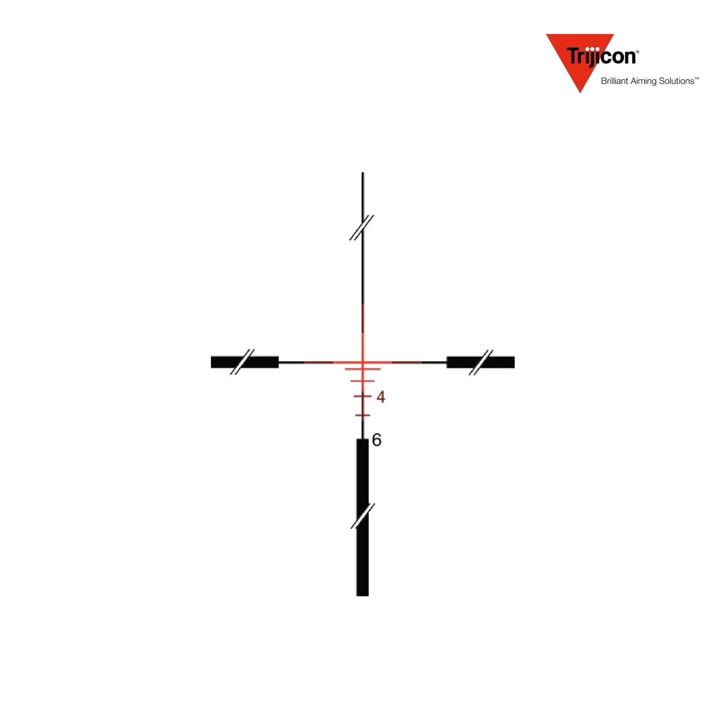 Trijicon ACOG 4x32 BAC Riflescope .223/5.56 BDC Red Crosshair Reticle Rifle Scope Trijicon