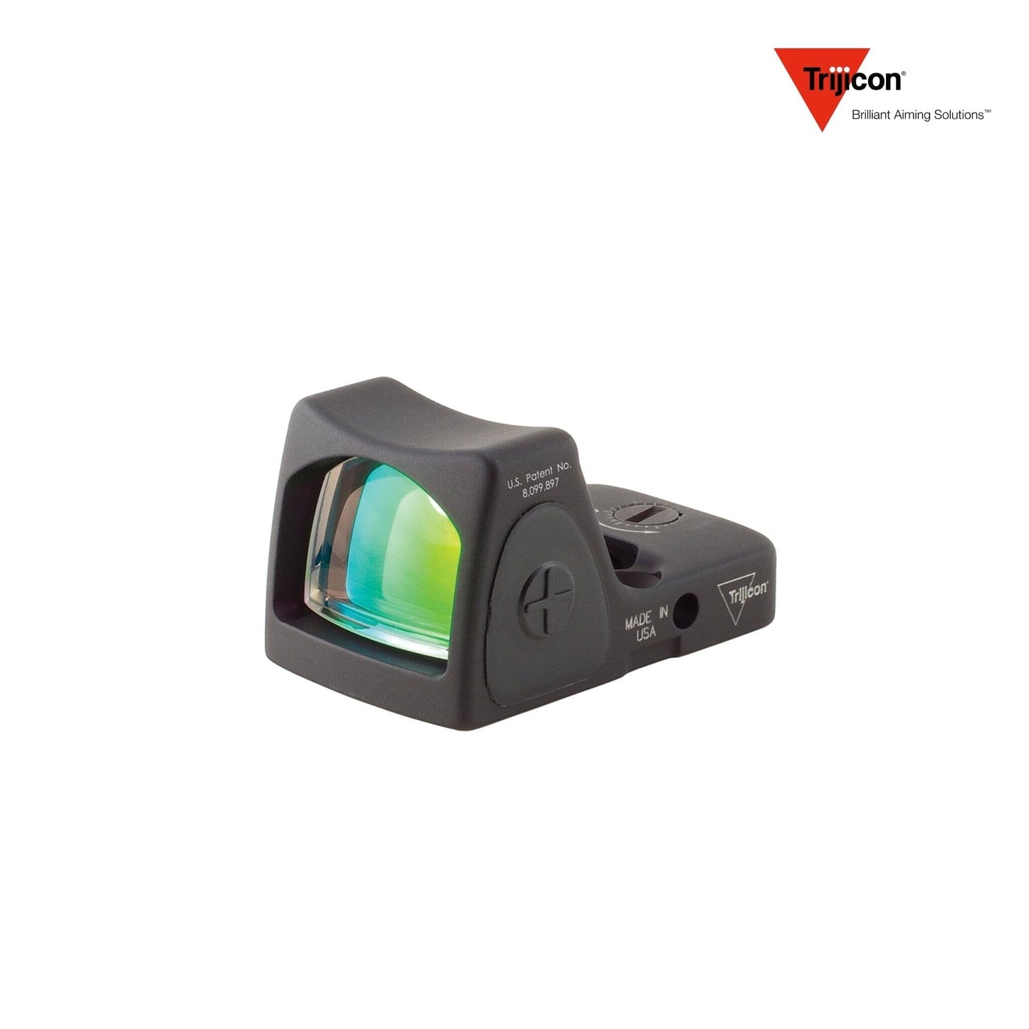 Trijicon RMR Type 2 Adjustable LED Red Dot Sight - 1 MOA Dot - Black Red Dot Sight Trijicon