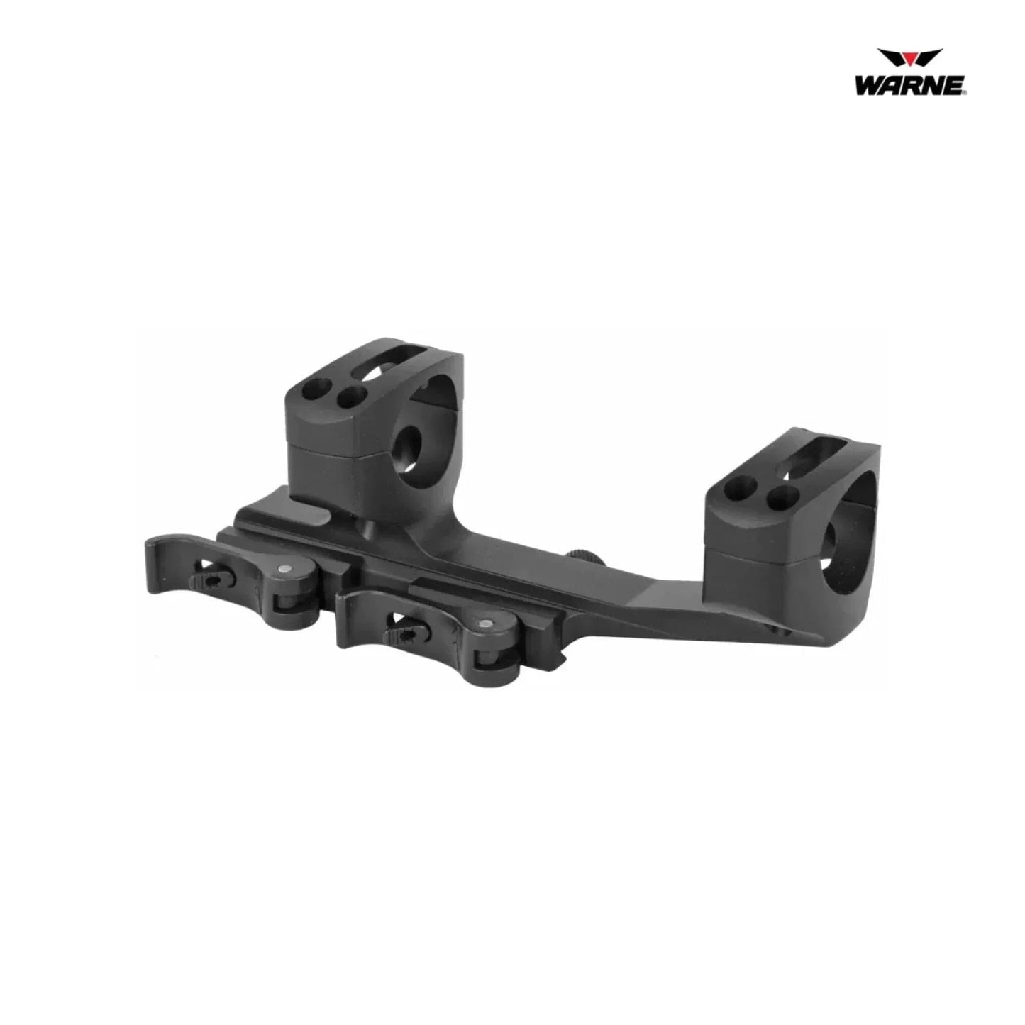 Warne QD X-SKEL Quick-Detach Cantilever Scope Mount - 34mm Tube - Black Rifle Scope Mount Warne