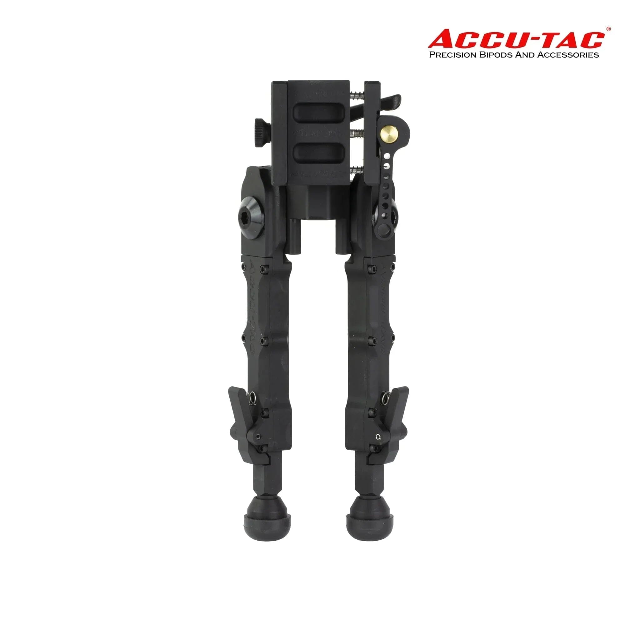 Accu-Tac BR-4 G2 Arca-Spec QD Bipod - Black Bipod Accu-Tac 