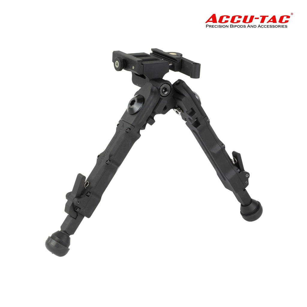 Accu-Tac BR-4 G2 Arca-Spec QD Bipod - Black Bipod Accu-Tac 